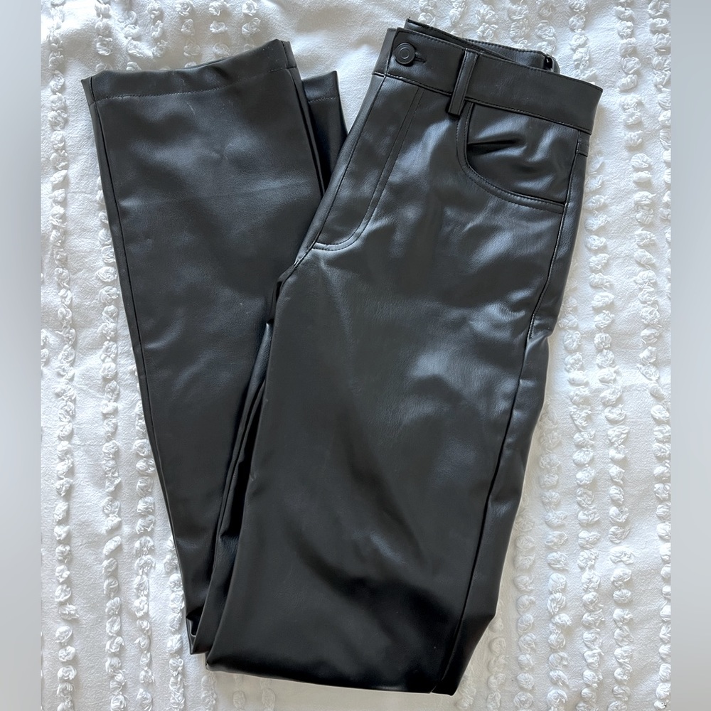Zara Leather Pants NEW!